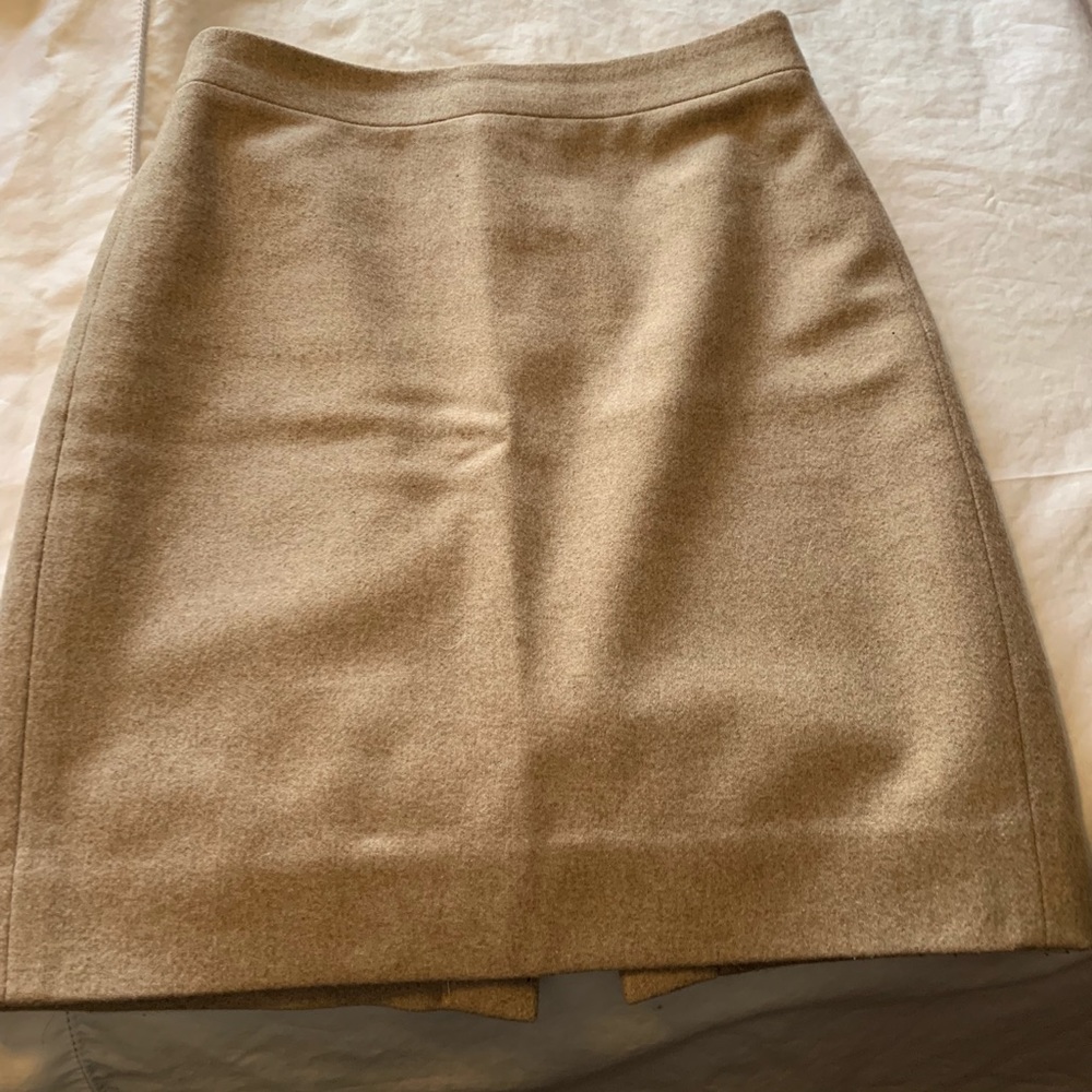 Jcrew Wool Pencil Skirt